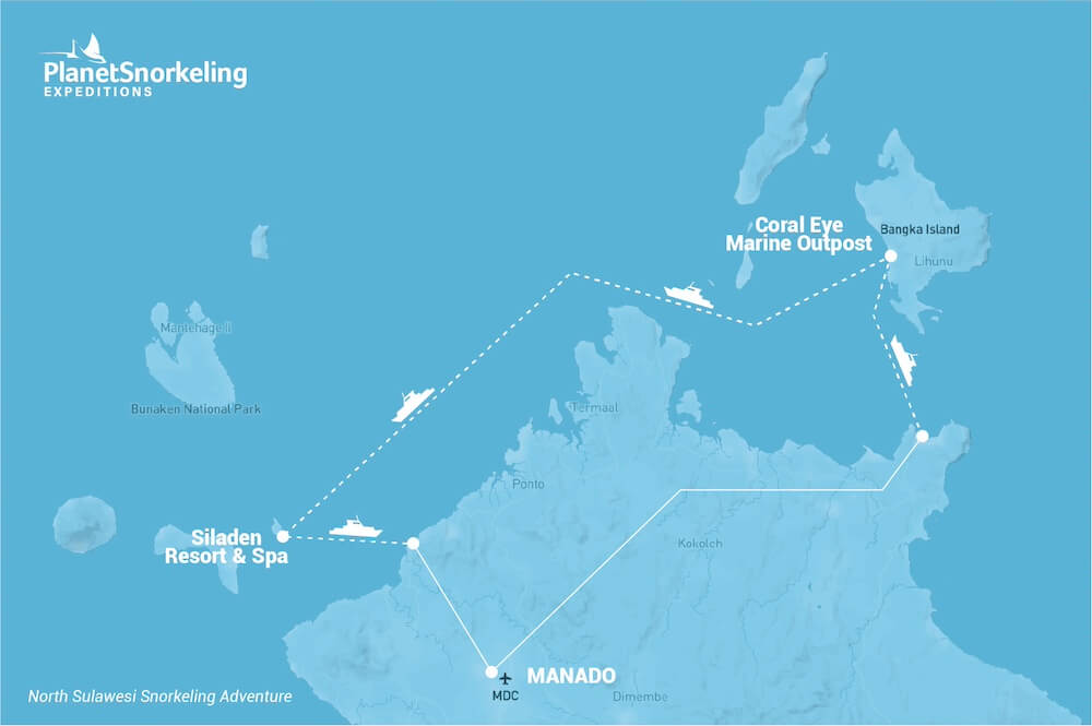 North Sulawesi snorkeling trip
