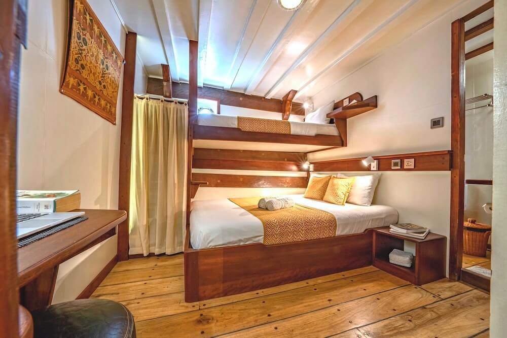Ambai Cabin, Double Bed (Lower Deck)