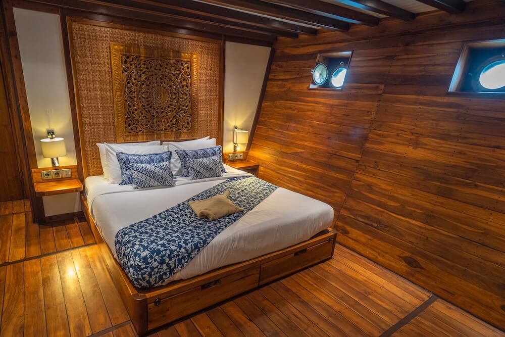 Lower Deck Cabin with Double Bed