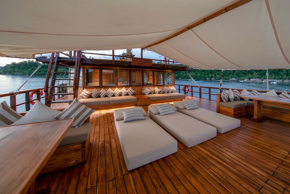 Coralia Liveaboard Top Deck