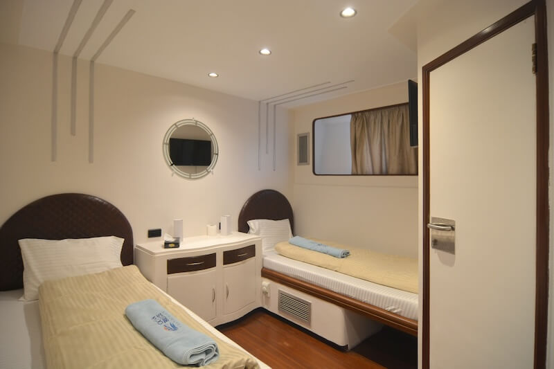 Lower Deck Twin Cabin